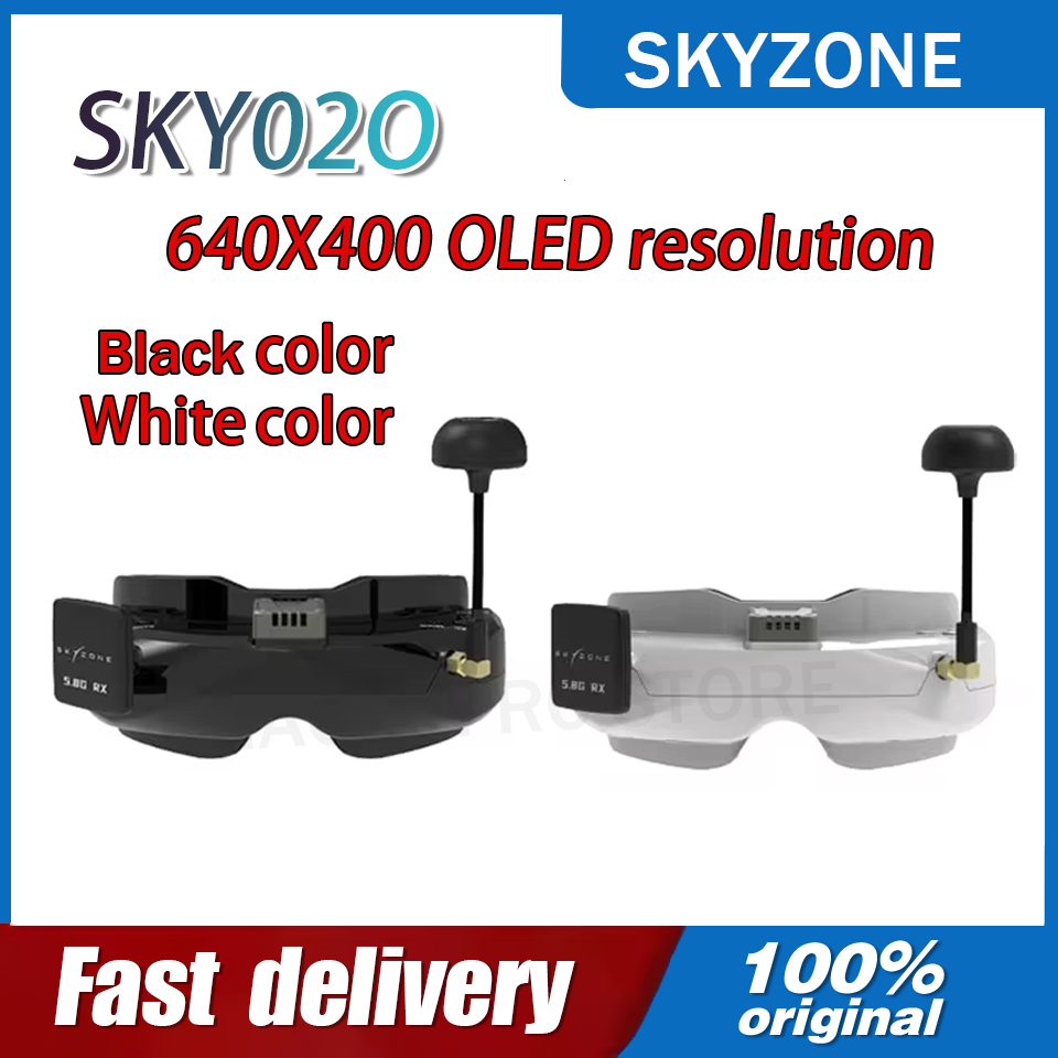 SKYZONE SKY02O OLED 5.8GHz 2S- - Fpv Drone Goggles 评论和价格