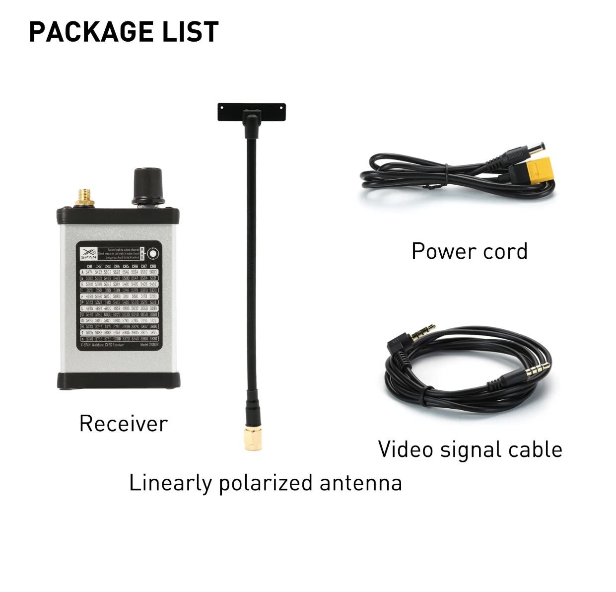RushFpv 6.1G-7.2G / 4.8G-6.1G  - Fpv Drone Receiver 评论和价格