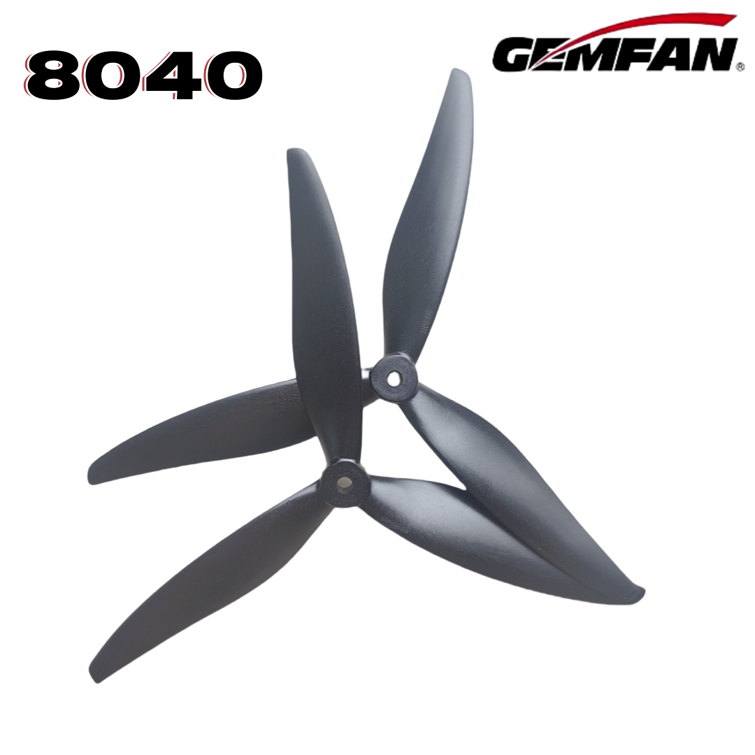 Gemfan 8040 8X4X3 3-blade 8-in - Fpv Drone Motor 评论和价格