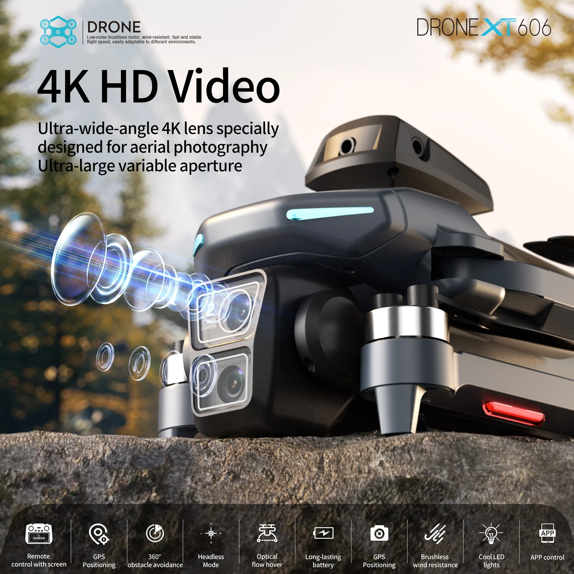 Lenovo XT606 MAX GPS Drone 4k  - Fpv Drone Kit 评论和价格