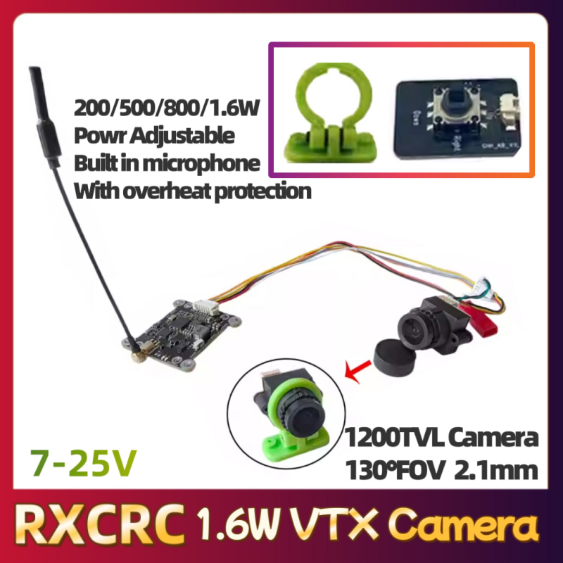 RXCRC 5.8G Module 48CH 1.6W VT - Fpv Drone Vtx 评论和价格
