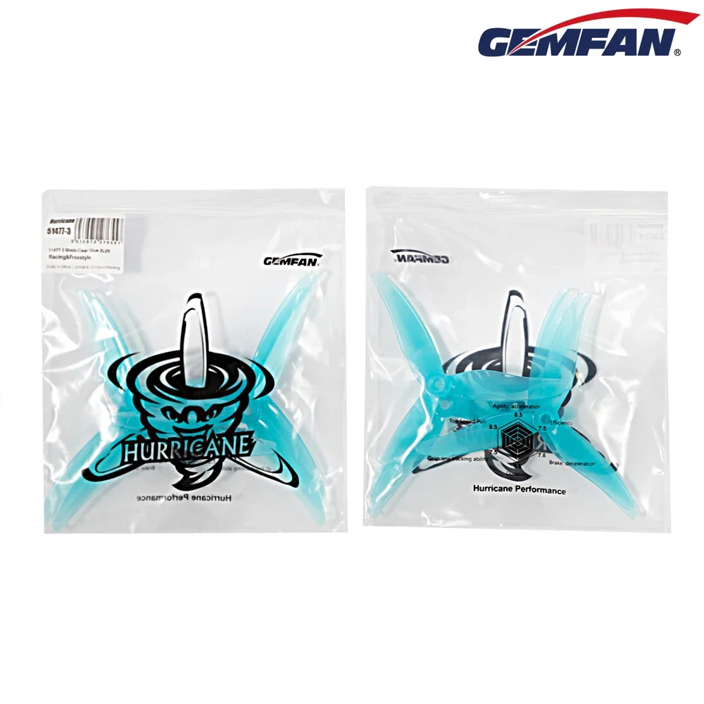 10Pairs (10CW + 10CCW) Gemfan  - Fpv Drone Propeller 评论和价格