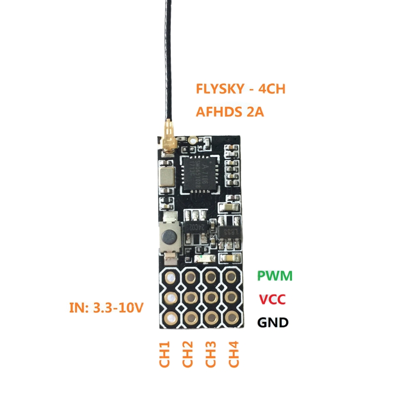 Flysky FS2A Mini Receiver 4CH  - Fpv Drone Battery 评论和价格