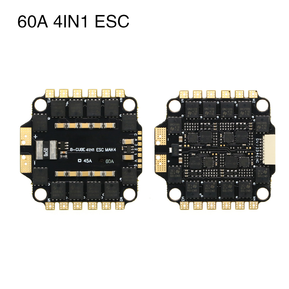 UAngel 4IN1 45A 60A ESC BLHELI - Fpv Drone Esc 评论和价格