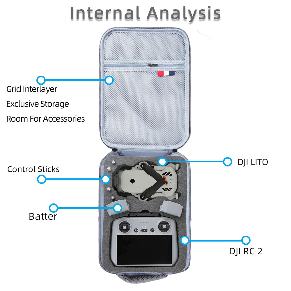For DJI Lito 1/Lito X1 Portabl - Fpv Drone Bag 评论和价格