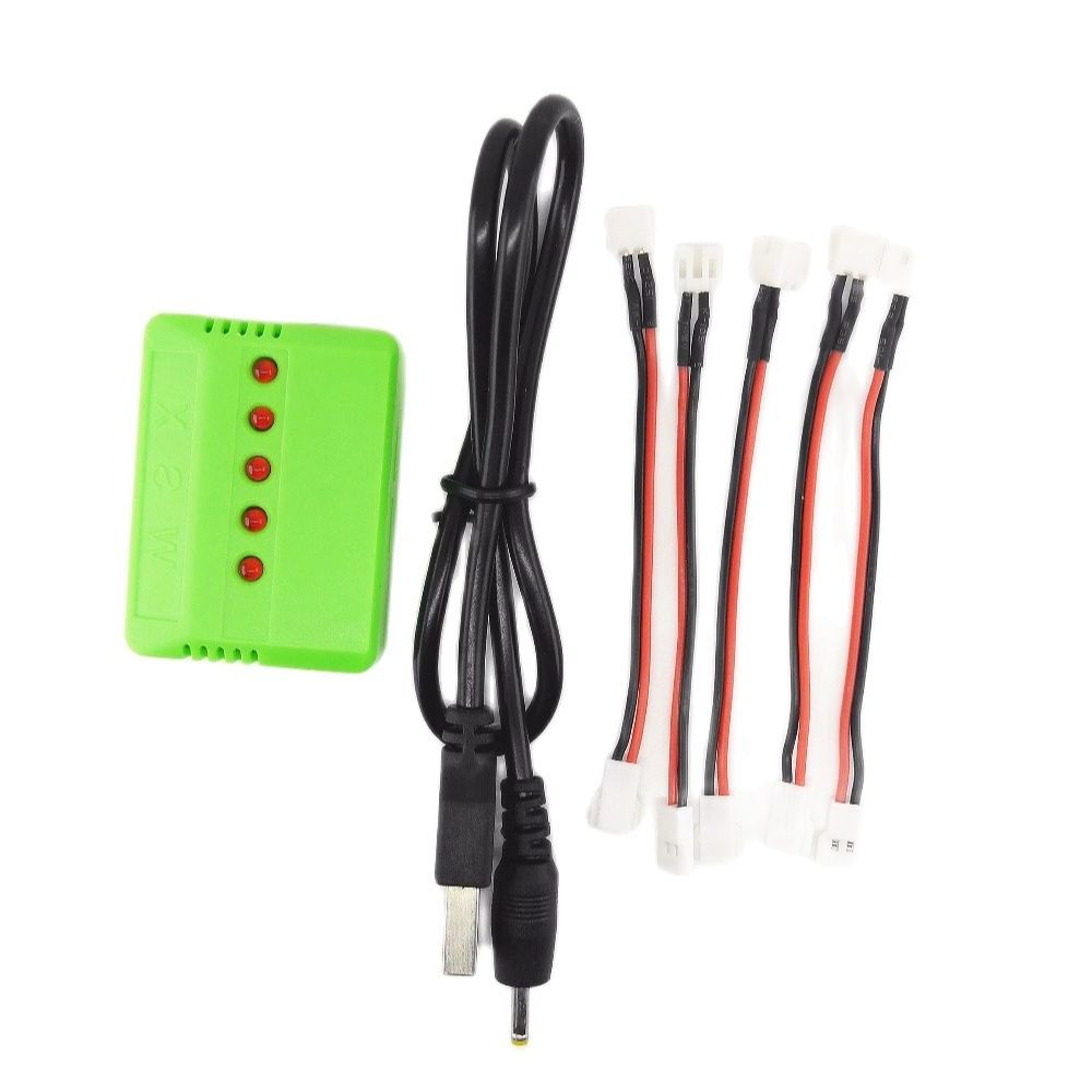 5PCS Cables And 1X 5 In 1 USB  - Fpv Drone Charger 评论和价格
