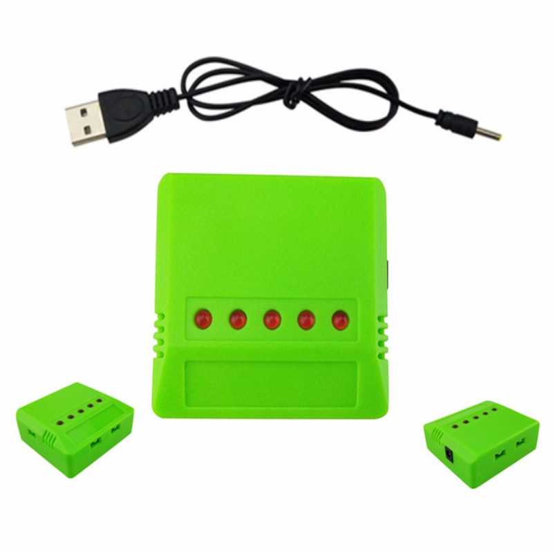 5PCS Cables And 1X 5 In 1 USB  - Fpv Drone Charger 评论和价格