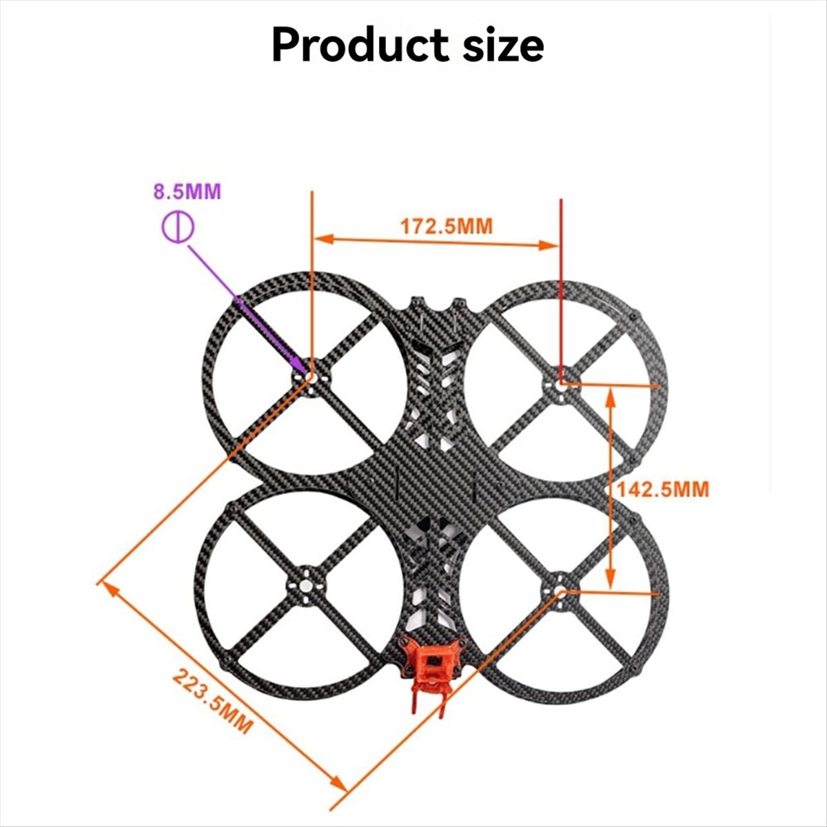 WOW! 5Inch FPV Drone Frame 223 - Fpv Drone Tool Kit 评论和价格