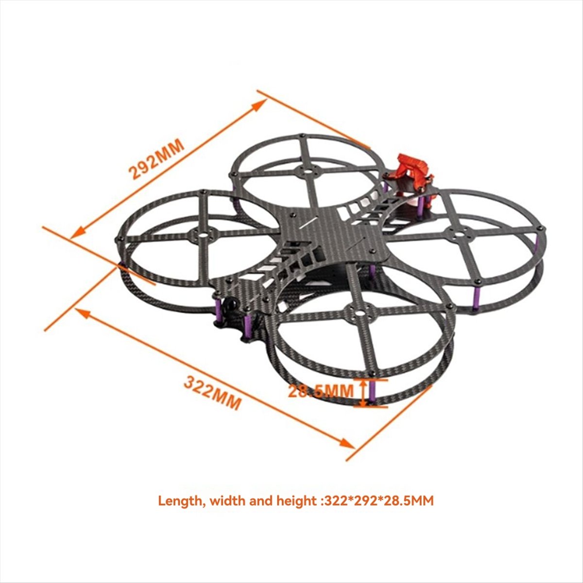 WOW! 5Inch FPV Drone Frame 223 - Fpv Drone Tool Kit 评论和价格