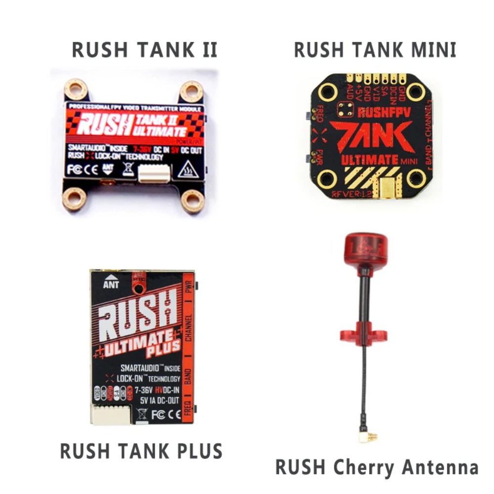 RUSH TANK Ultimate II/Mini/ PL - Fpv Drone Vtx 评论和价格