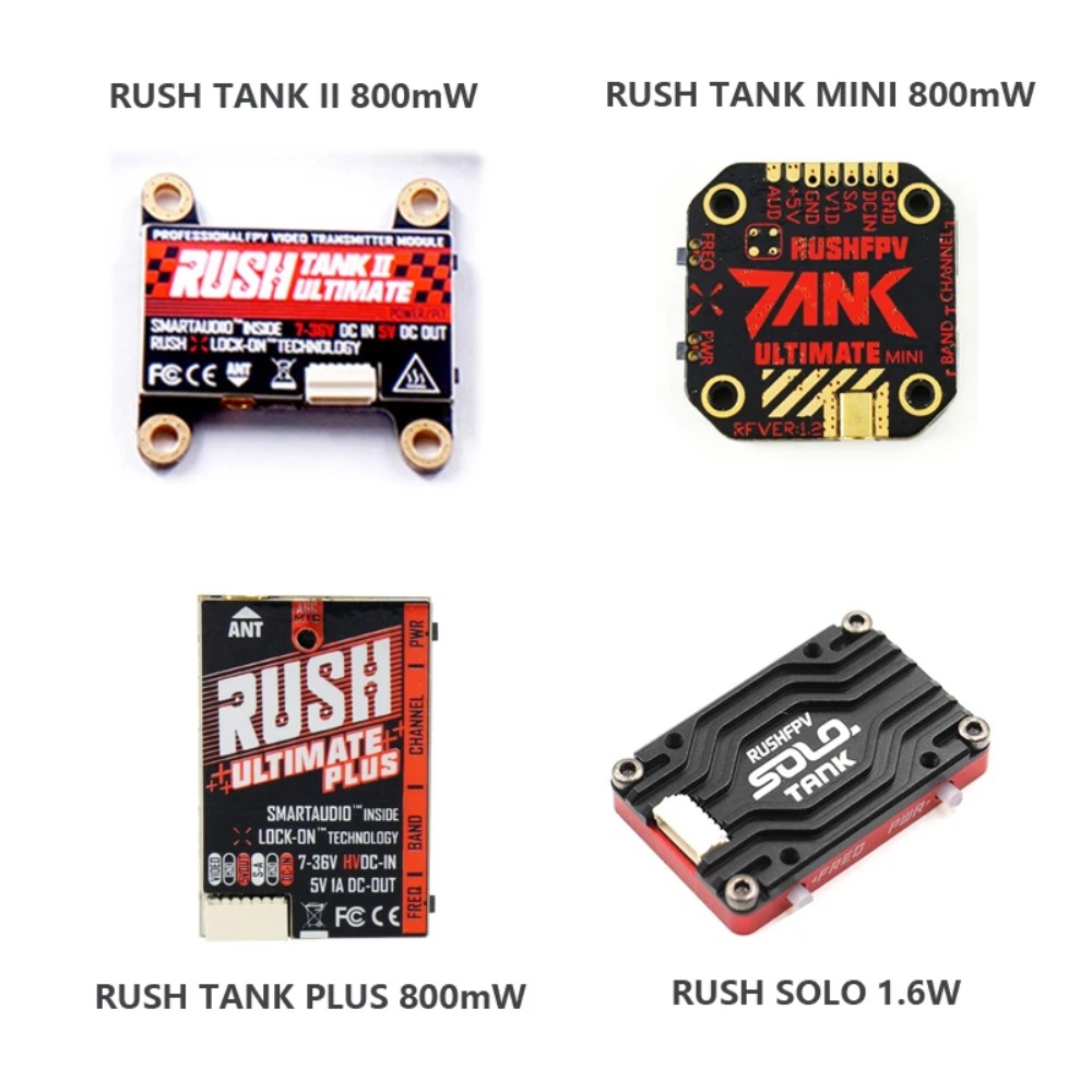 RUSH TANK Ultimate II/Mini/ PL - Fpv Drone Vtx 评论和价格
