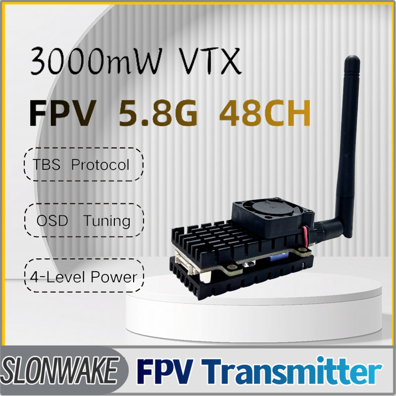 SLONWAKE 5.8G 3000mW Simulatio - Fpv Drone Vtx 评论和价格
