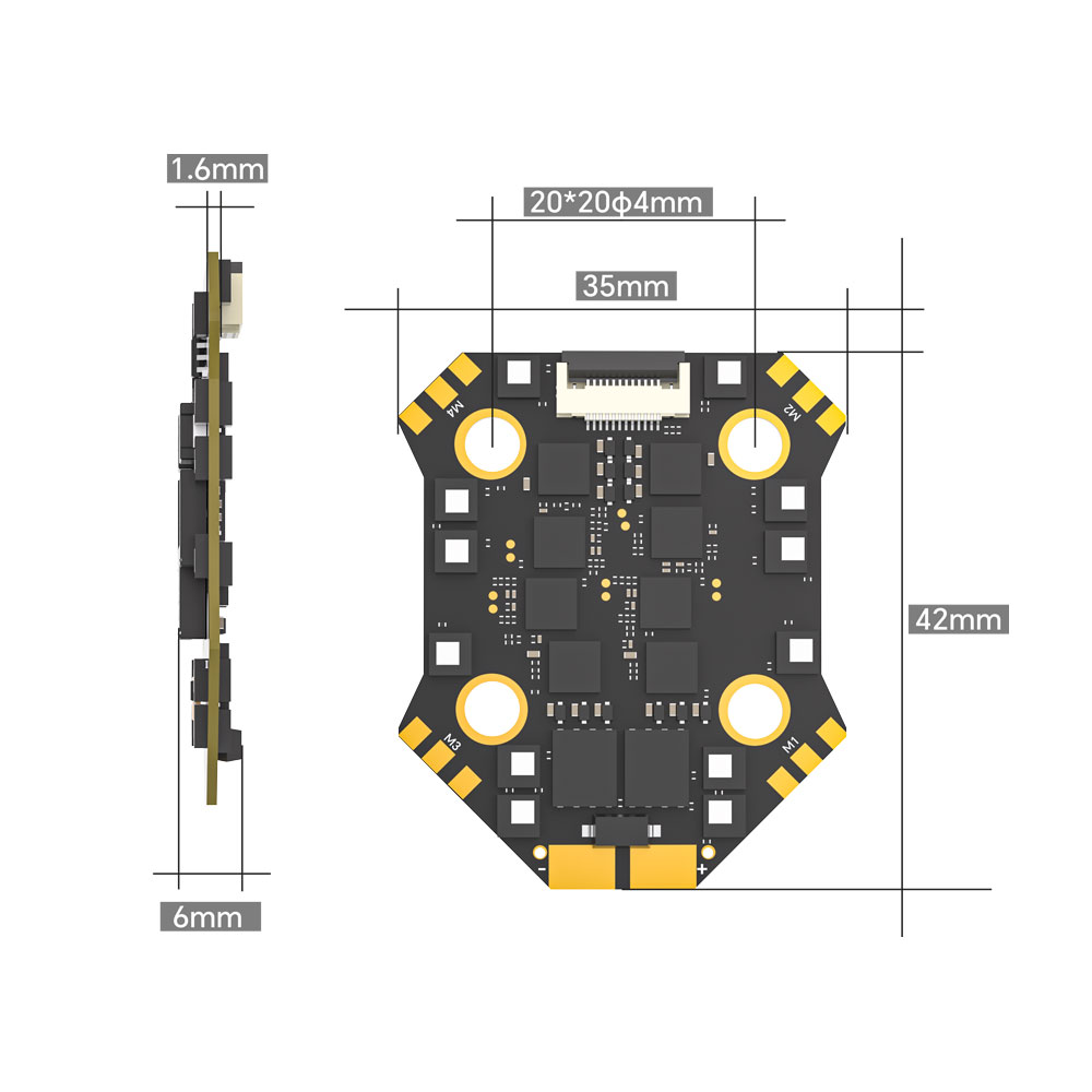 iFlight Borg F7 Mini Stack Fli - Fpv Drone Esc 评论和价格