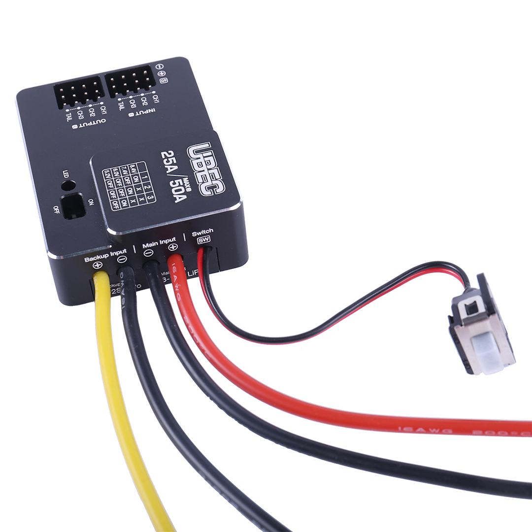 Hobbywing UBEC 25A HV 3-18S Mo - Fpv Drone Esc 评论和价格