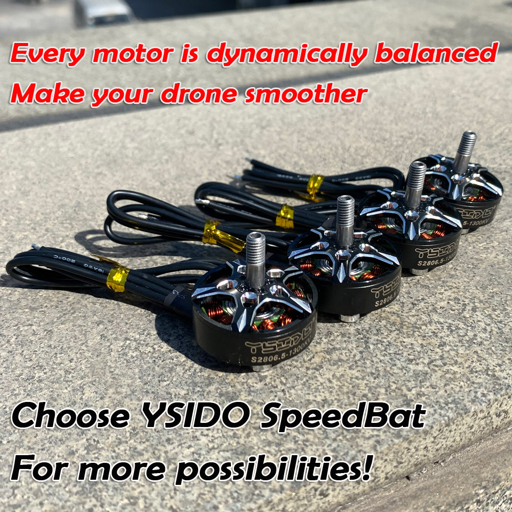 YSIDO SpeedBat 2806.5 V8 2807  - Fpv Drone Frame 评论和价格